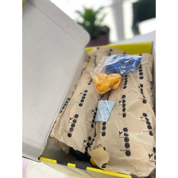 Diadora Wolverine Marvel Black Yellow Blue Sneakers Size 10 M Men's Shoes - Picture 10 of 14